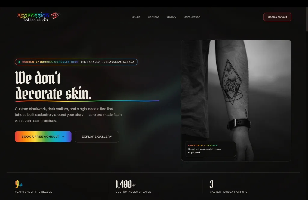 Aggression Tattoo Studio
