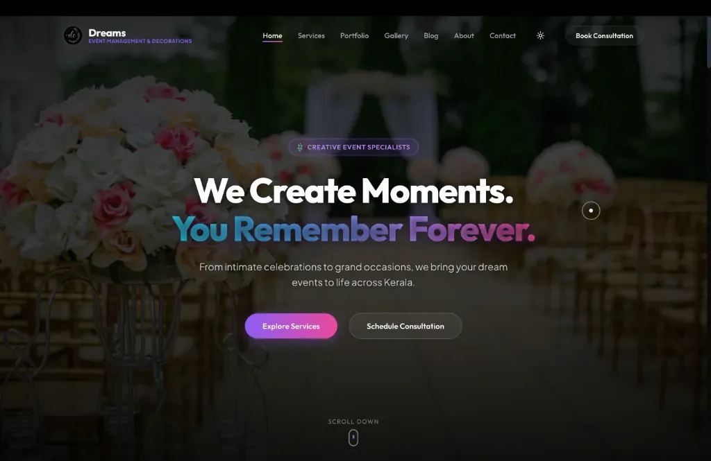 Dreams Event Management