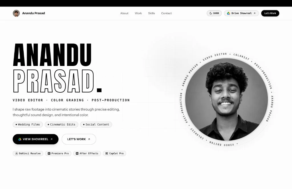 Anandu Prasad